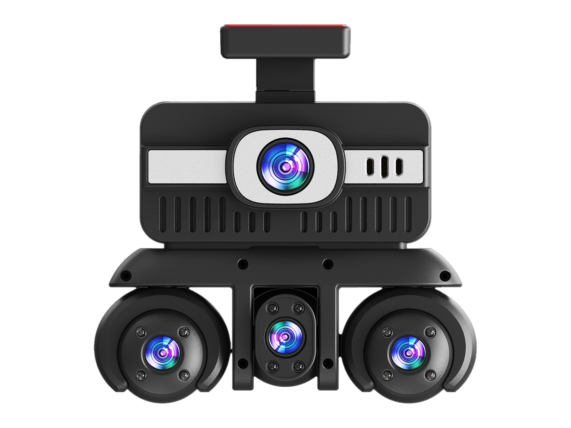 W18-5 Lens Dashcam 3.16-inch 1080P Five-Channel Camera Manufacturer's Best-Selling Product for Foreign Trade and E-commerce on Amazon