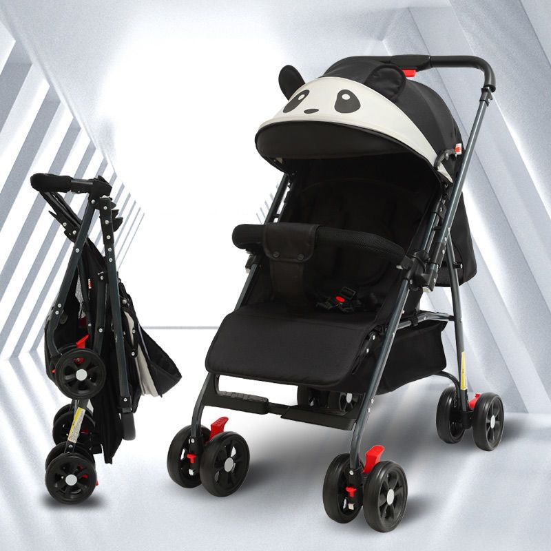 婴儿推车可坐可躺轻便简易折叠便携式儿童四轮双向宝宝手推车避震