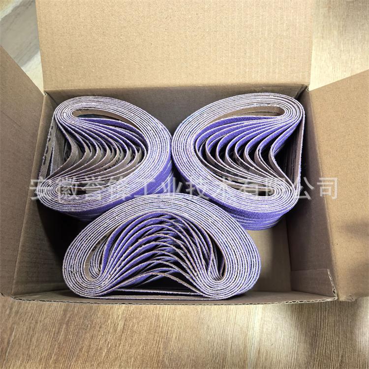 韩国鹿牌DEER BORA8 BORA7锆刚玉砂带50*2108mm 铸件去毛刺砂带