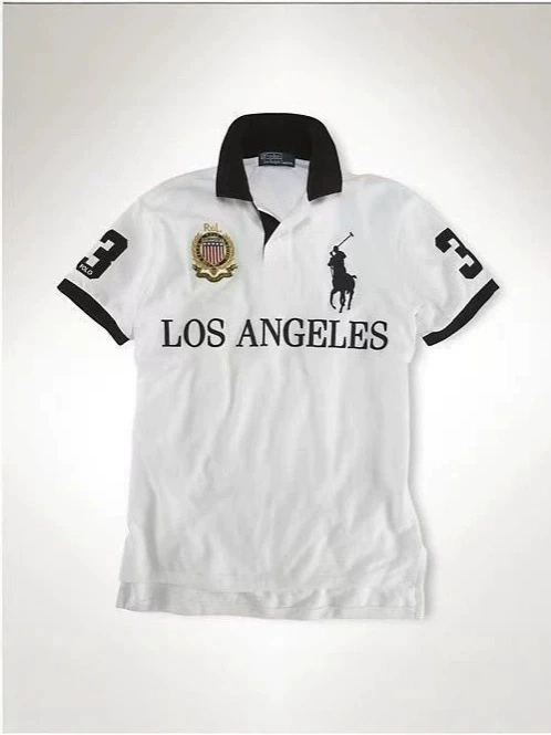 Summer Polo Shirt, Embroidered Short-Sleeve, Plus Sizes S–XXL, Leisure Casual