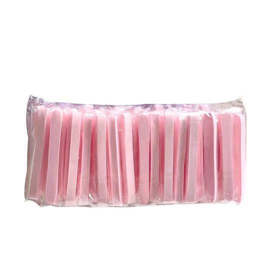 Factory custom face wash puff compression face wash sponge strip face wash puff disposable face wash cotton wipe face makeup remover cleaning