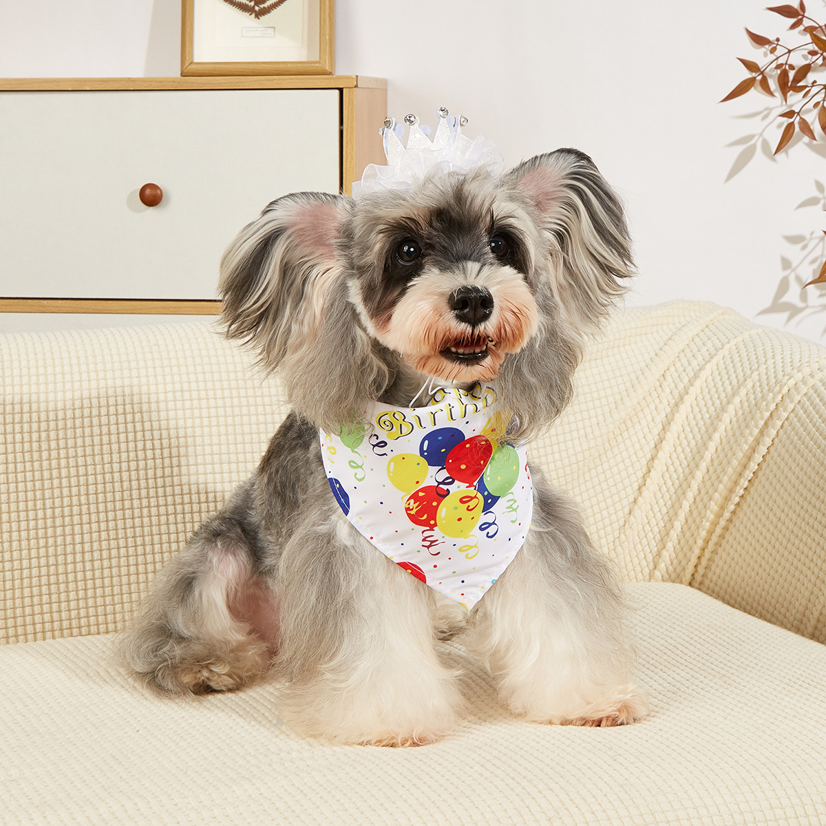 TANPOPO nuevo sombrero de cumpleaños para perros de estilo ins de alta calidad sombrero de fiesta para perros y gatos