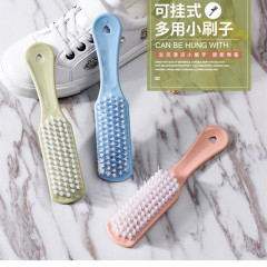 Soft bristle shoe brush for cleaning shoes, household laundry brush, shoe brush, non-damaging, multi-functional plastic shoe cleaning tool