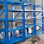 青岛厂家四层三节一组模具货架车间重型强承重1.5吨全开式存放架