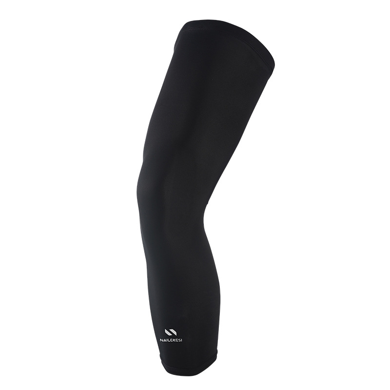 Rodilleras deportivas, mangas largas, protección de maratón, rodilleras transpirables para hombres, piernas antideslizantes presurizantes para correr image 6