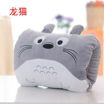 Hand Warmer Pillow Office Oyuncaq yastıqlar - gray-and-white-chinchilla-2030150g