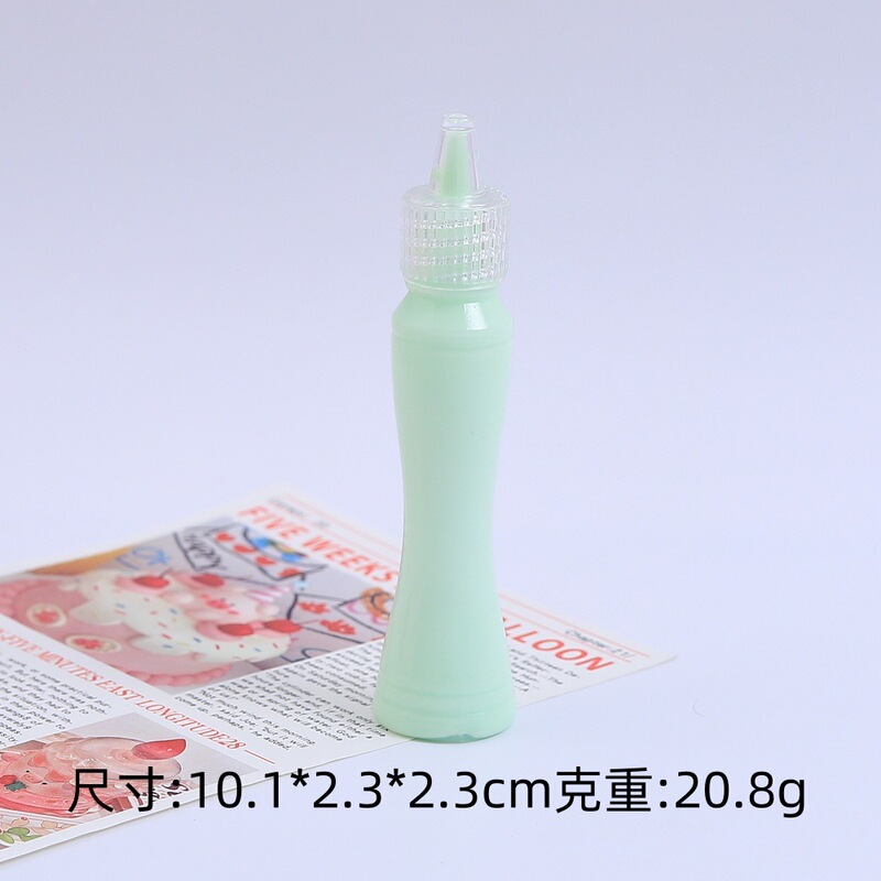 15 ミリリットル模擬クリーム接着剤小さなウエストジャム接着剤クリエイティブ手作り diy 樹脂アクセサリージュエリー材料パッケージ卸売|undefined