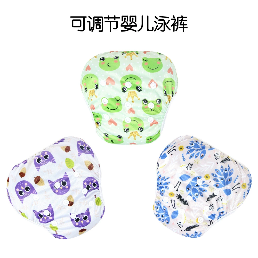 Детские плавки, мультяшный детский бассейн, специальный герметичный водонепроницаемый купальный костюм с защитой от табуретов для мальчиков и девочек, многократно моющийся