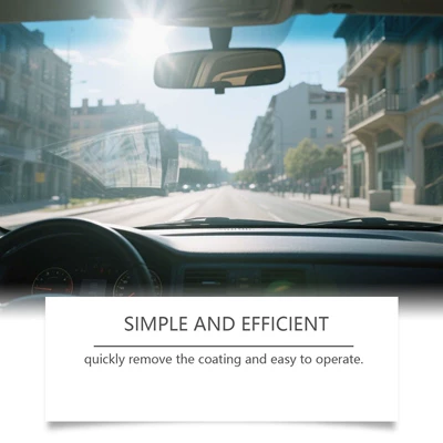 Removes Coating Clear Vision – Glass agent