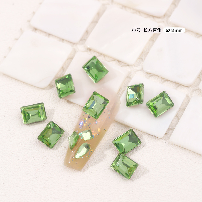 [직사각형·소형] 6x8mm 싱글