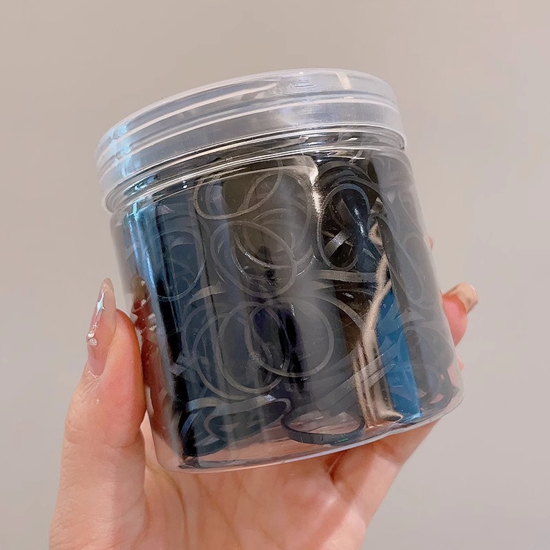 Banda de goma para niños, niñas, bebés, adornos de cabello para niños pequeños, anillo de cabello elástico, banda de goma desechable