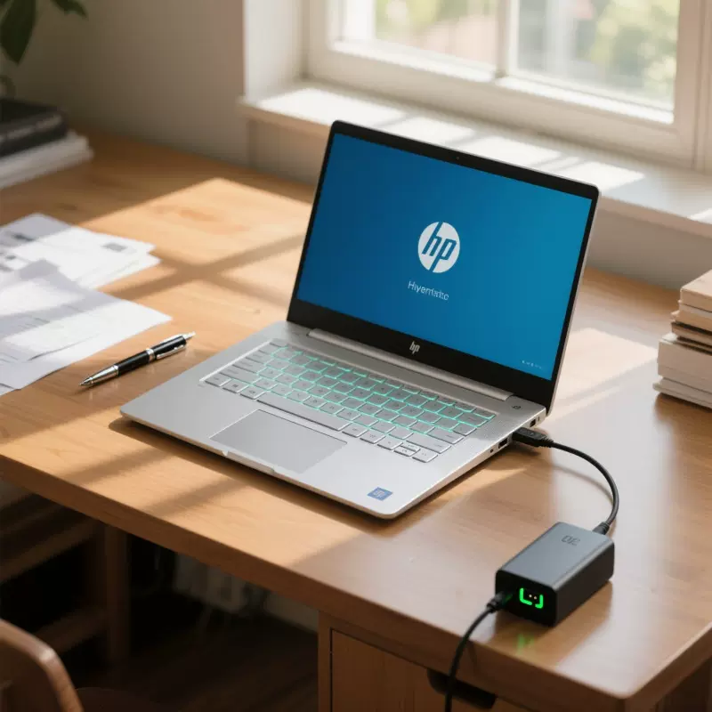 适用惠普65W 19.5V 3.33A电源适配器Elitebook 2540p充电器数据线