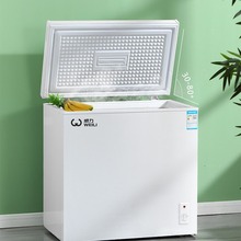 卧式冷柜小冰柜家用节能省电小型迷你家用全冷冻冷藏两用急冻双温
