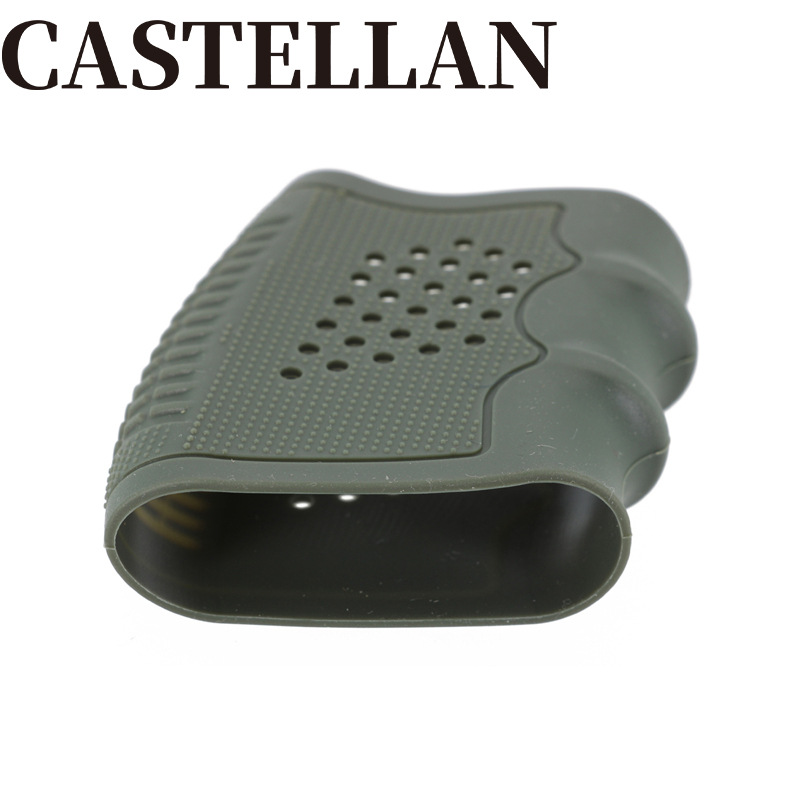 Taktikalise püstoli kiirkinnituskatte lisatarvikud Glock G19/17 pehmest kummist kate välivarustusele kaitsekate libisemisvastane käepideme kate_voghion.com