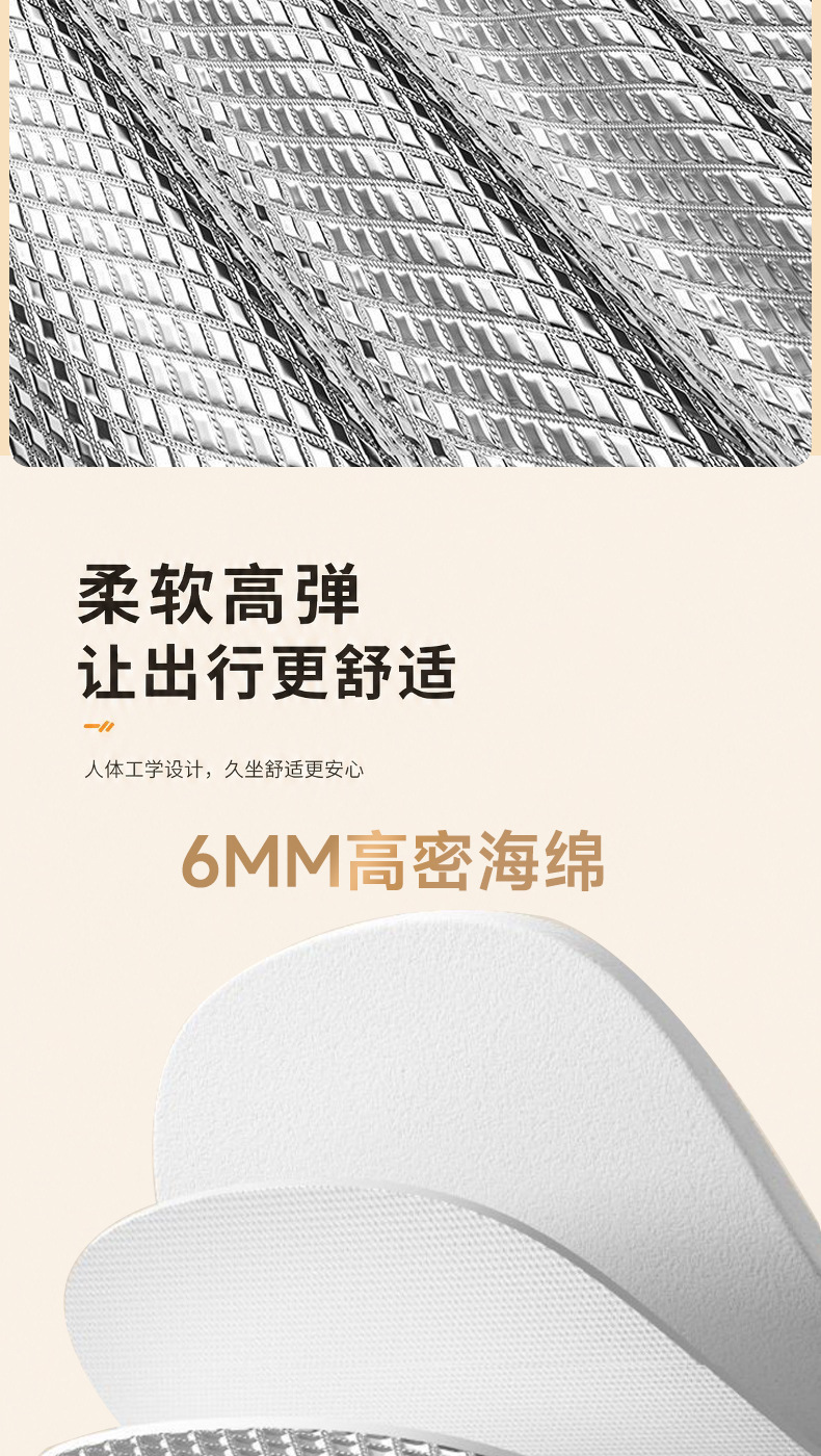 Electric Vehicle Seat Cover Waterproof Sun Protection Heat Insulation Universal Scooter Seat Cushion Cover