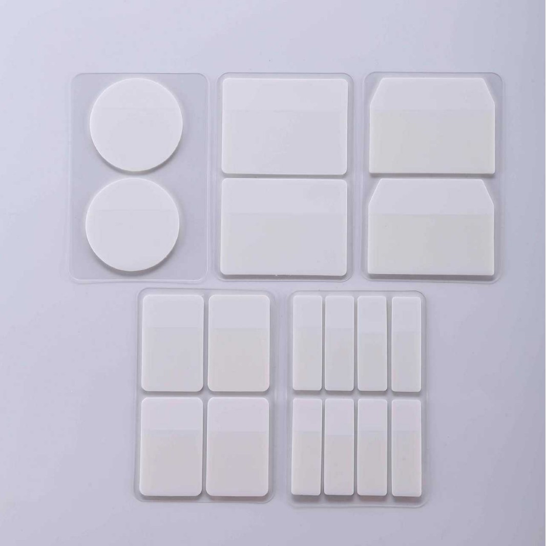 Indicador blanco pegatinas de notas N pegatinas BOPPP tinta absorbente de alta viscosidad de secado rápido de doble cara escribible post-it notes de oficina