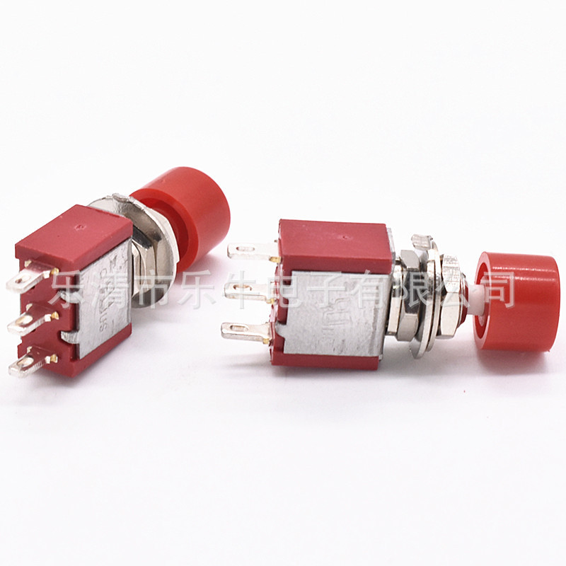 钮子开关 3A 250V摇臂开关 小型钮子开关 PS-102复位钮子开关