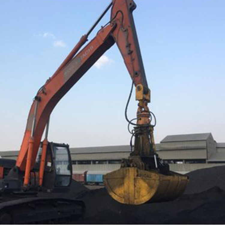 挖掘机液压回转贝型抓斗 河道清淤贝壳斗 港口装卸抓斗器