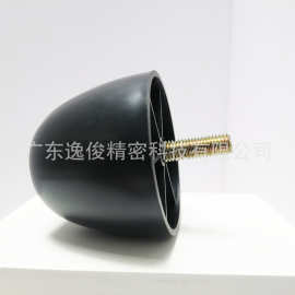 批发可调PP塑料黑色调节增高脚桌椅垫脚家具螺丝调节脚垫防滑垫脚