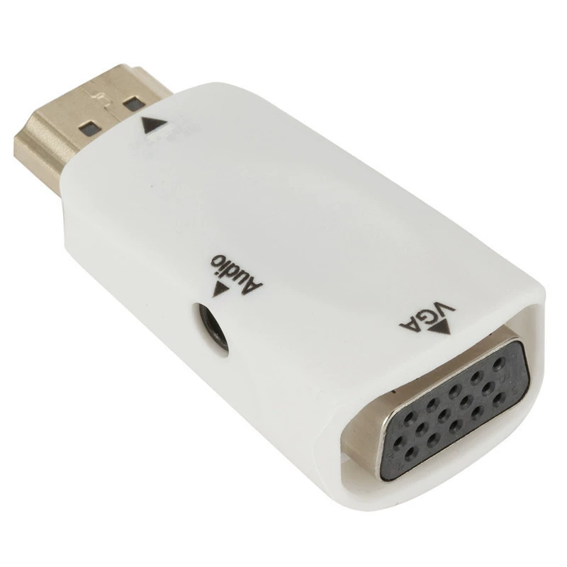 HDMI to VGA конвертер с аудио HDMI to VGA rotor с аудио HDMI to VGA вращающийся мать 1080p 1080p