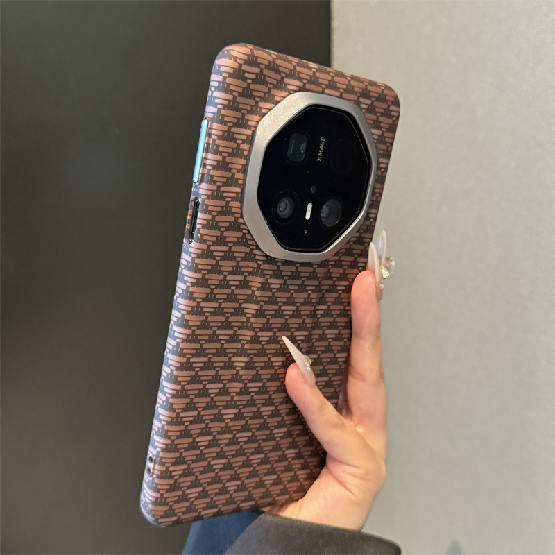 适用华为mate70rs非凡大师手机壳mate60rs超薄散热凯夫拉碳钎维纹mate70pro+高级Pura70防摔保护套|undefined