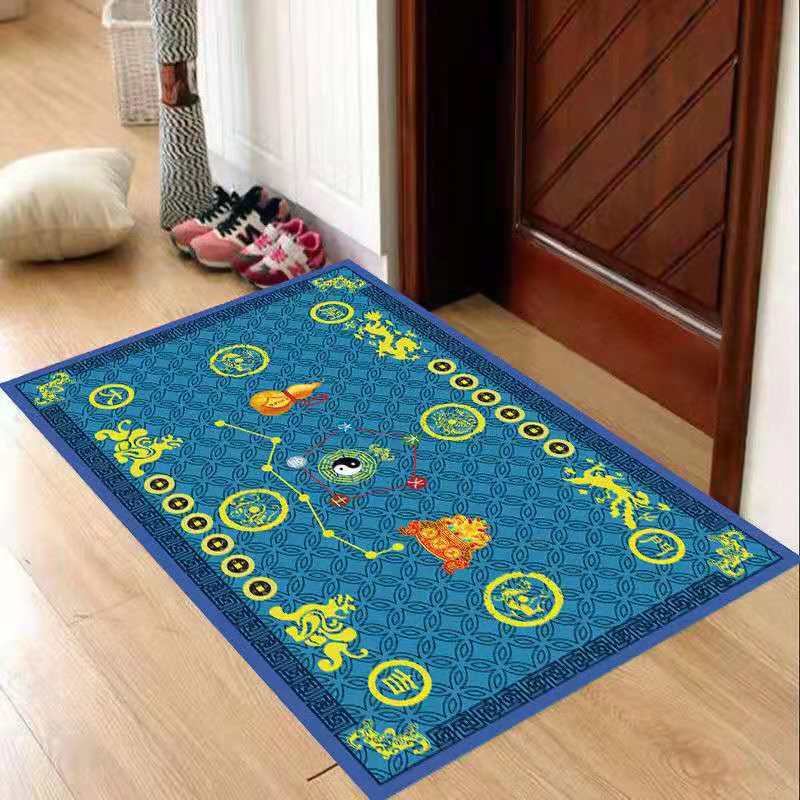 Кусок хрустального бархата в дверной подушке поглощение дверей.