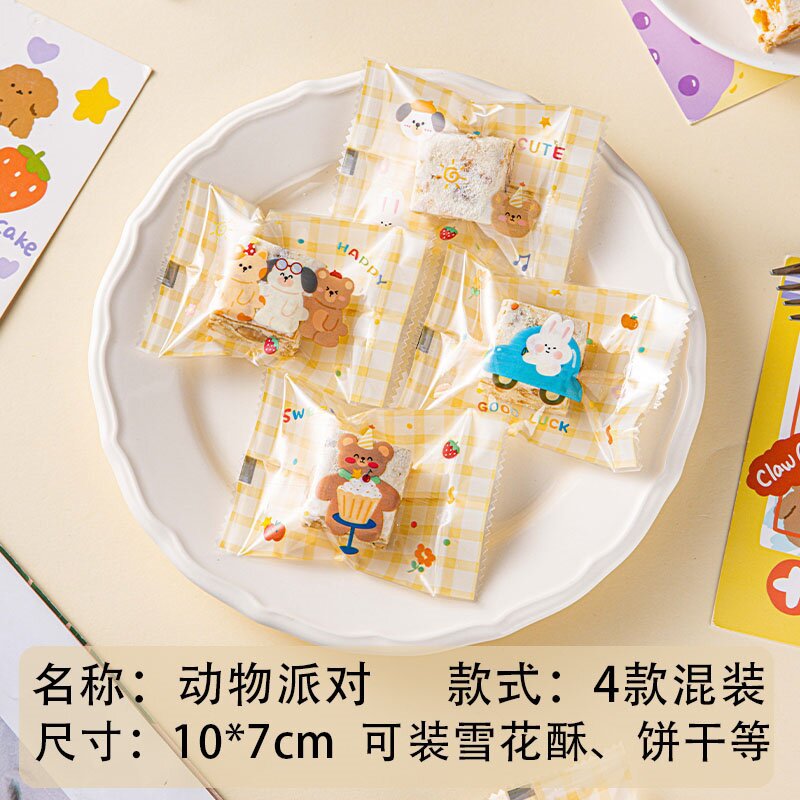 Máquina selladora de bolsas para galletas, sella galletas en forma de copo de nieve, dulces crujientes, modelo nuevo 2025, bolsas individuales pequeñas, sella bolsas de dulces para hornear.