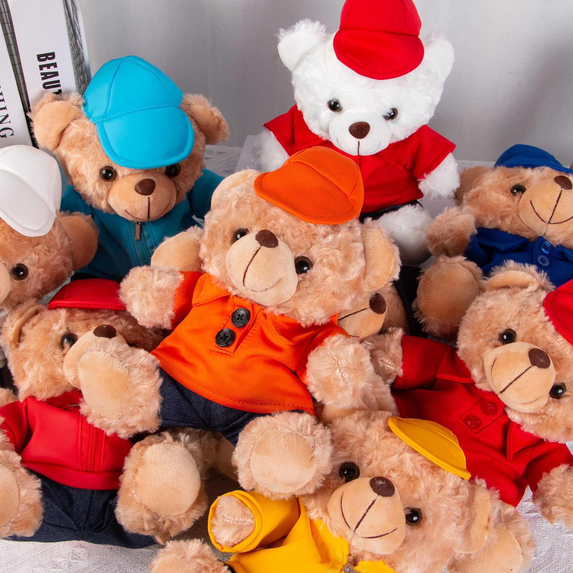 Auto 4S tienda juguetes de peluche regalo Teddy Bear se puede imprimir logotipo de coche Teddy Bear regalo para niños y niñas