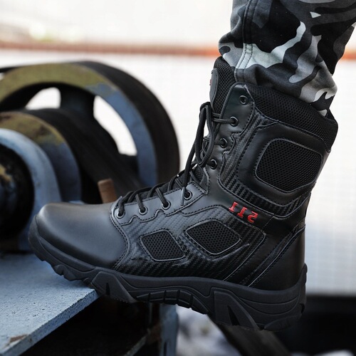Amazon AliExpress Instagram Outdoor Shoes High-top Hiking Shoes Field Training Shoes Foreign Large Shoes Martin Boots