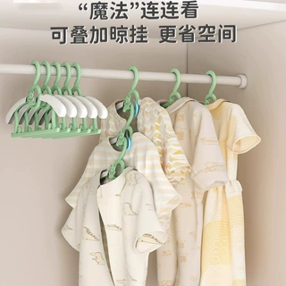 折叠衣架旅游便携式多功能晾衣架家用学生宿舍收纳神器衣架批发