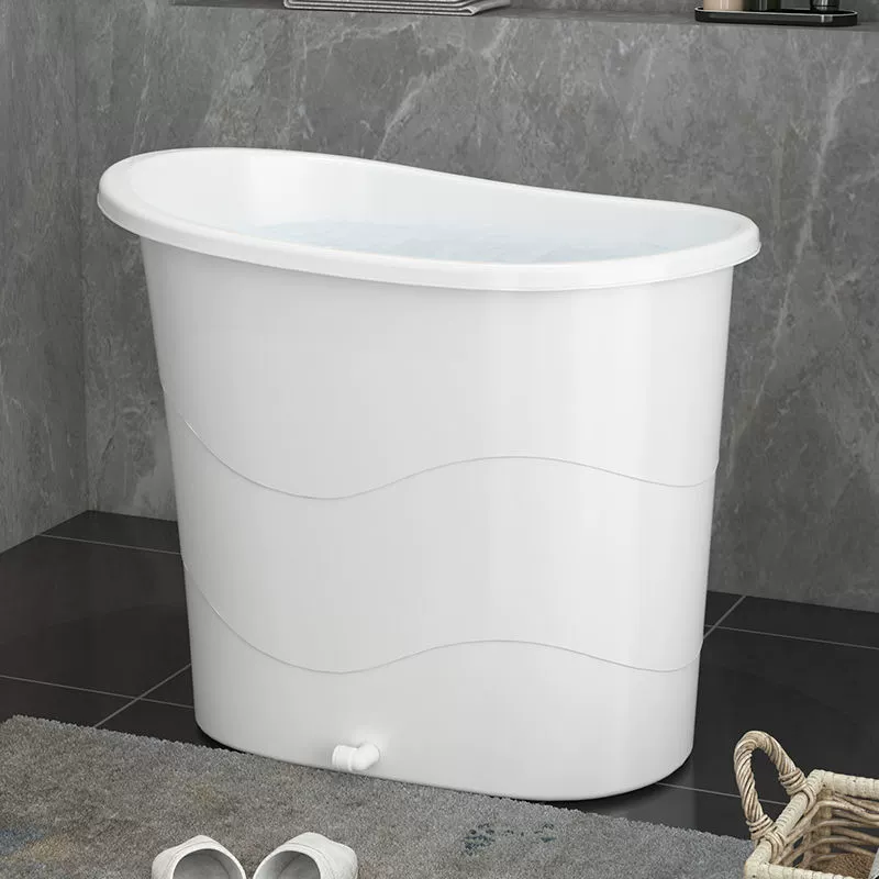 Plastic tub for home use full body, increased thickness