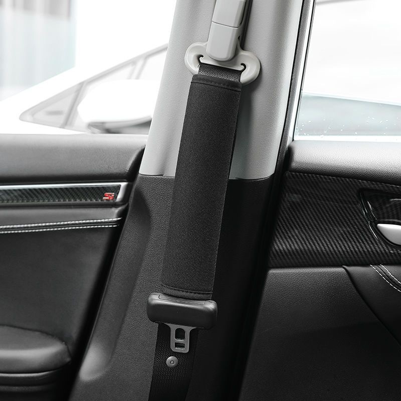 Car Seat Belt Protective Cover, Universal Ice Silk Shoulder Pads, Anti-Slip, Anti-Sweat, Relieve Fatigue