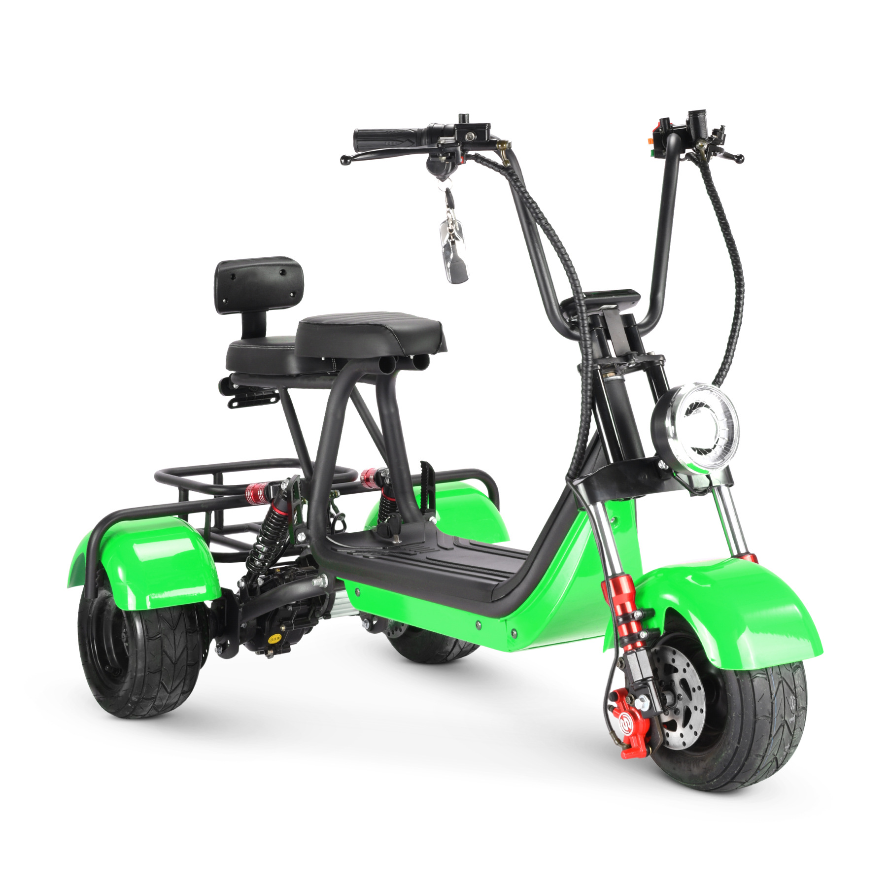 Eec Dot Adult Scooter Three-Wheeled Motorcycle Harley Electric Vehicle Mini-5 Cross-Border Overseas Warehouse Direct Delivery