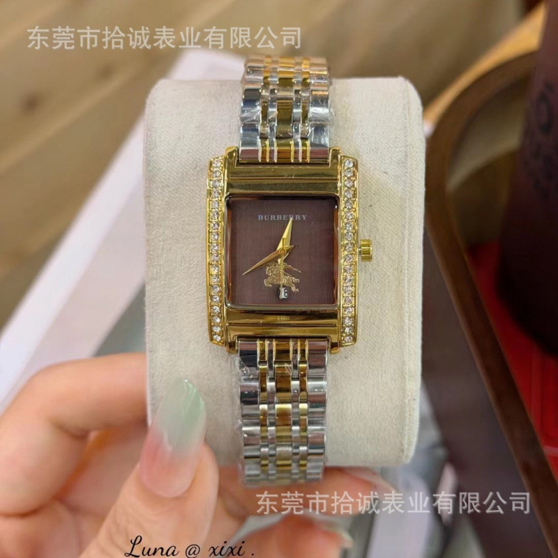 Exquisite and feminine, simple and stylish, vintage, high-end, sophisticated, luxurious, niche women's watch