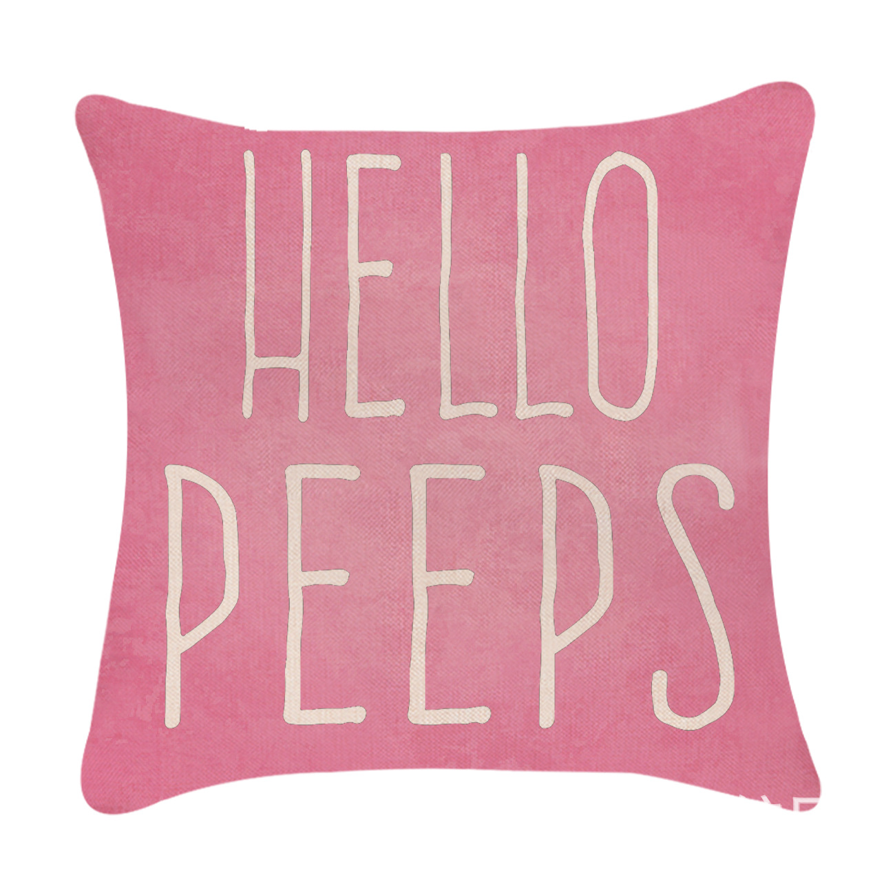 Easter Simple Style Rabbit Letter Linen Pillow Cases Couch & Sofa Decor display picture 7
