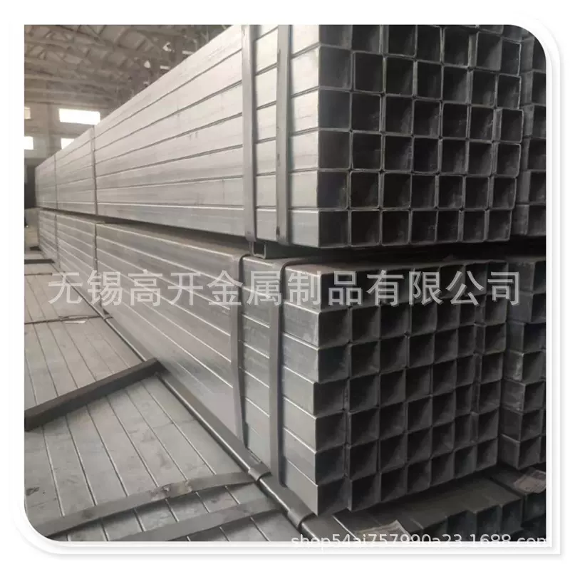 源头厂家供应镀锌钢管方矩管规格材质多50*35*100*3.75现货供应