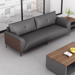 Office Apartment Rental House Hotel Reception Small Apartment Simple Modern Three-person Sofa Coffee Table Combination