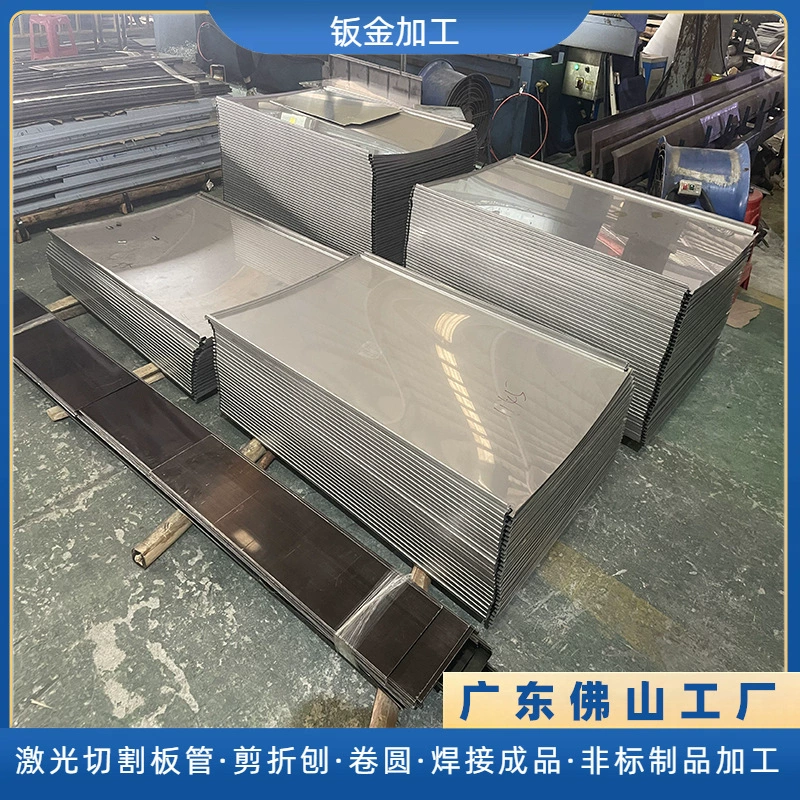 Холоднокатаная пластина из нержавеющей стали лазерная резка изогнутой профилированной панели дверной панели лифта изделия из четырехсторонней обработки листового металла