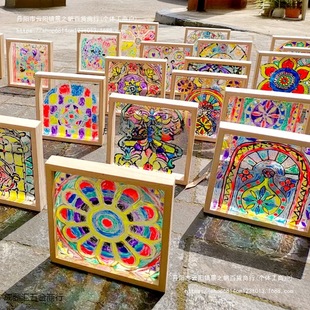 ���������͸�����T�f��ͯ����DIY�ֹ����岣���׃��@ľ�|չʾ��