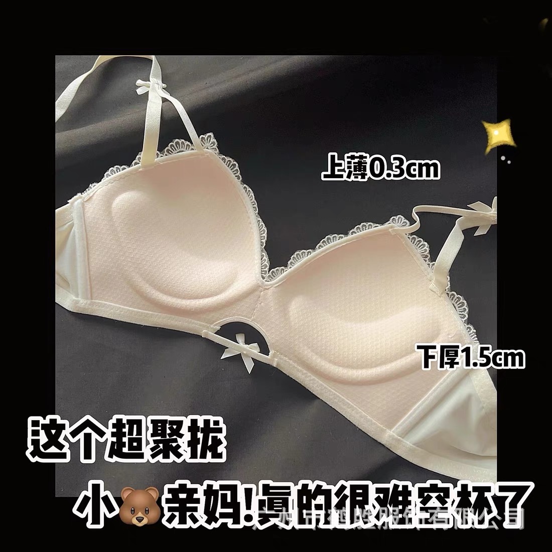 Venta directa de fábrica comercio electrónico transfronterizo Sudeste de Asia Vietnam Tailandia damas sin costuras sujetador de recogida lateral cómodo