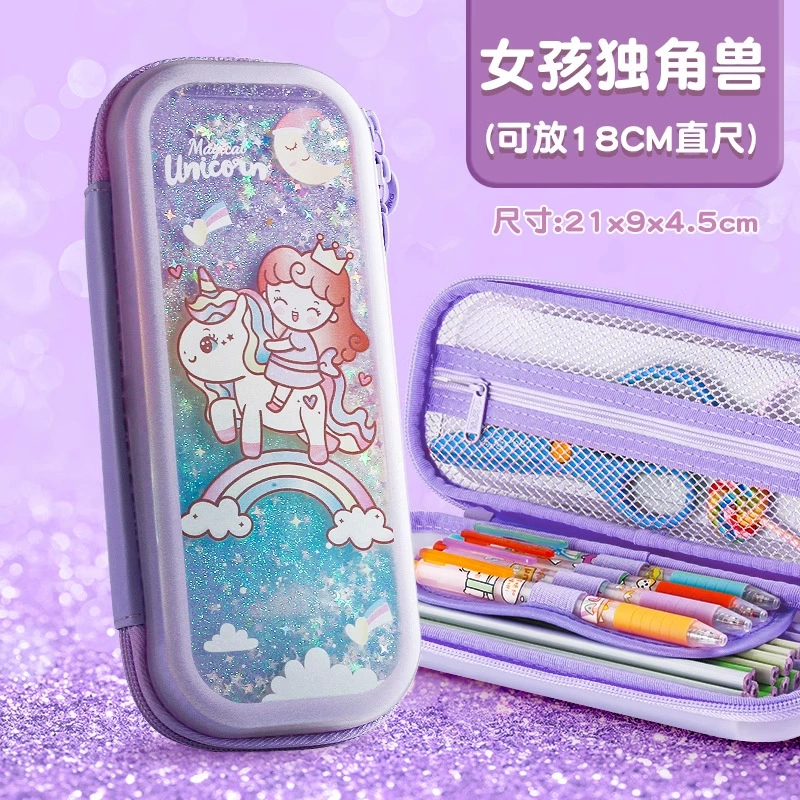 Пенал Sanrio, универсальный высокого качества, многостилевой (Kuromi, Melody) с кодовым замком