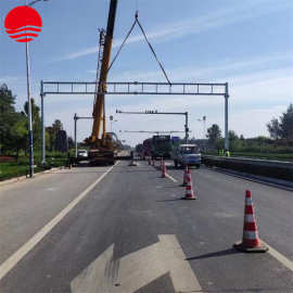 高邮厂家生产简易门架  ETC路跨 限高架 热镀锌防腐工艺 静电喷涂