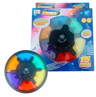 Multi-player interactive toy six-key memory game machine cross-border training children's memory game machine LED light sound effect