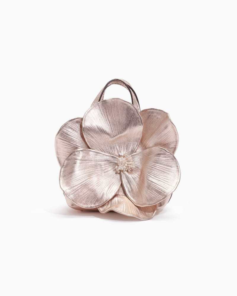 Women's Small Pu Leather Flower Streetwear Open Handbag display picture 6