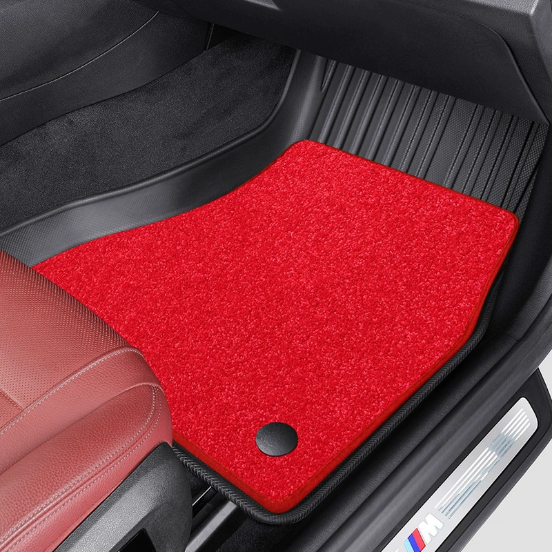 Новый автомобиль для BMW 5 серии нано-бархат TPE двухслойный коврик для ног
