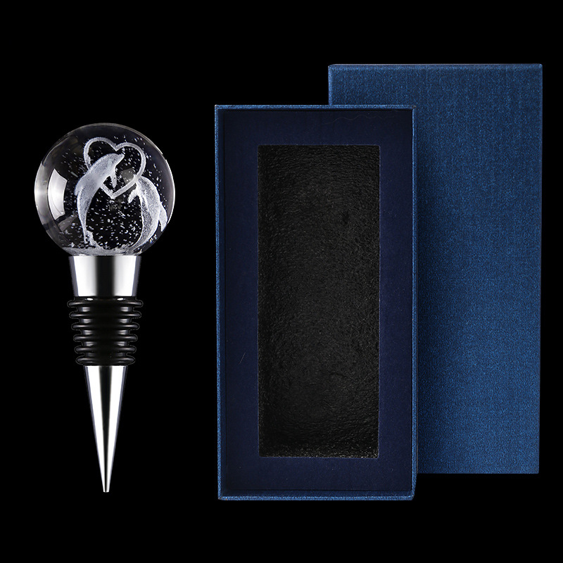 돌고래 사랑 선물 상자 (금속 플러그)