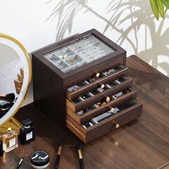 クロスボーダーモダンシンプル多層ジュエリー収納ボックスネックレスブレスレット収納ボックスデスクトップ収納ボックスレトロ収納ボックス
