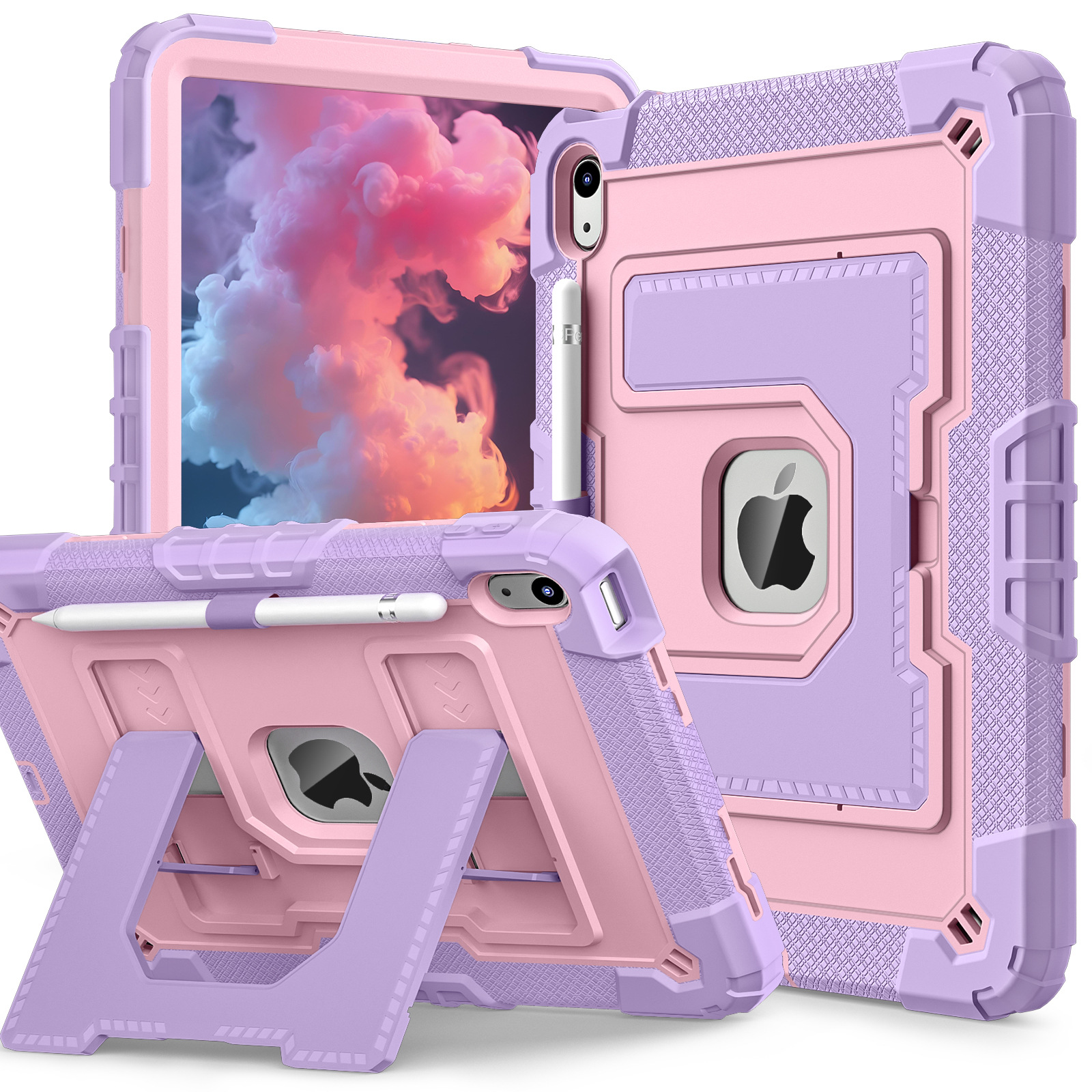 Ipad11 Generation 10Th Protective Case 10.2 Tablet Case A16 10.9inch Apple M3 Anti-Fall M2 Bracket 2025