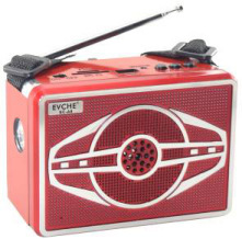 Bluetooth speaker with LED light FM automatic FM radio portable portable mini radio EC-A8BT