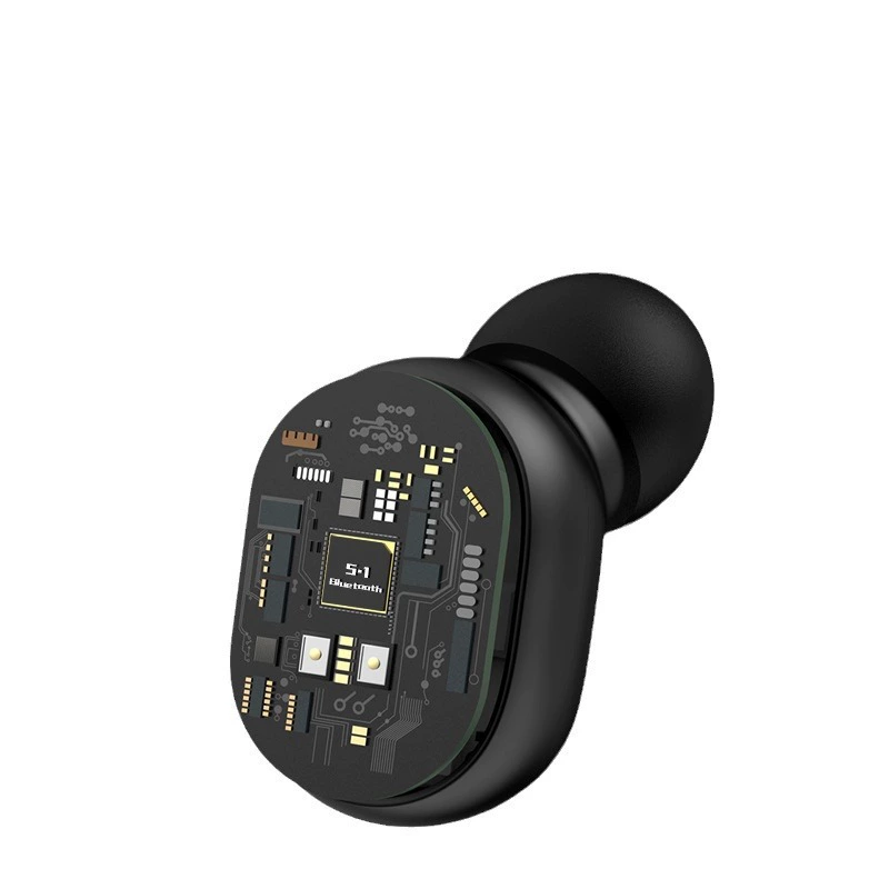 Беспроводные спортивные наушники-вкладыши E6S Bluetooth с микрофоном, Macaron mini, стерео, шумоподавление, цифровой дисплей